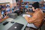 Operating in the 2009 IARU CW Contest.